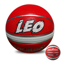 Load image into Gallery viewer, Personalised Molten GRX Red/White Rubber Basketball (Size 5)

