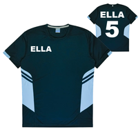 Load image into Gallery viewer, Personalised Navy and Sky Blue Training Jersey - Kids
