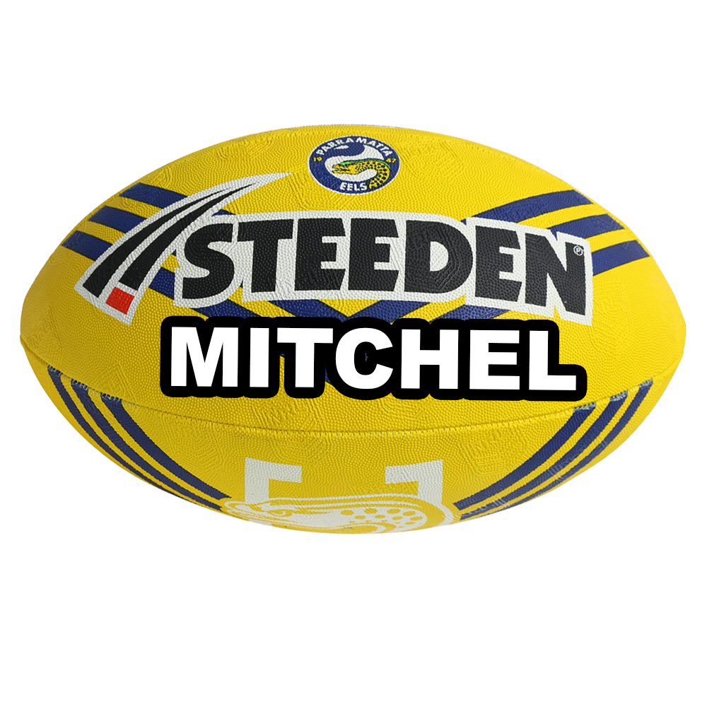 Personalised Parramatta Eels Official NRL Ball (size 5)