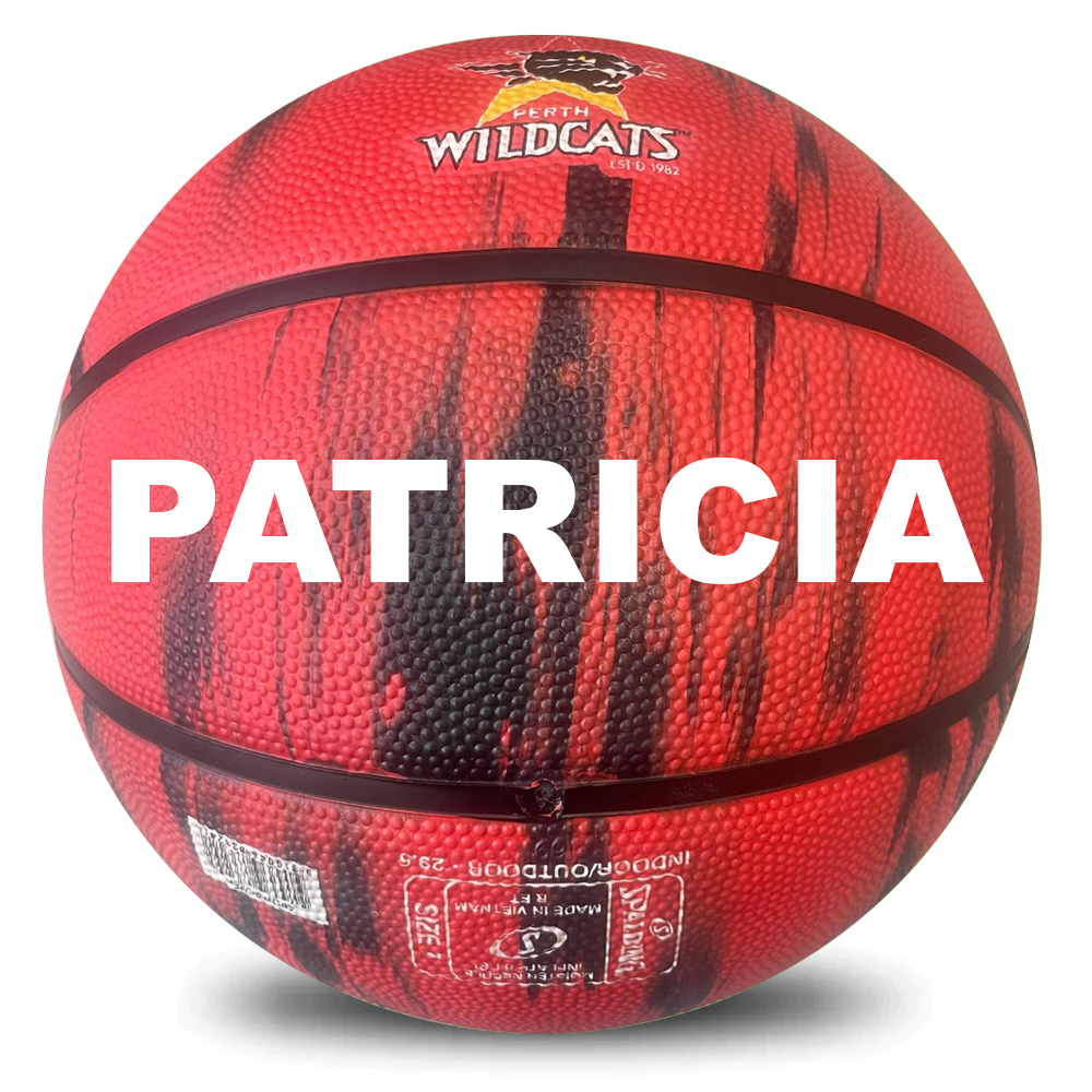 Personalised NBL Official Perth Wildcats Team Basketball (Size 7)