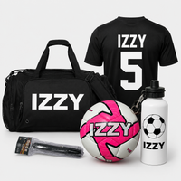 Load image into Gallery viewer, Personalised Ultimate Soccer Pack (Deploy Pink Ball)

