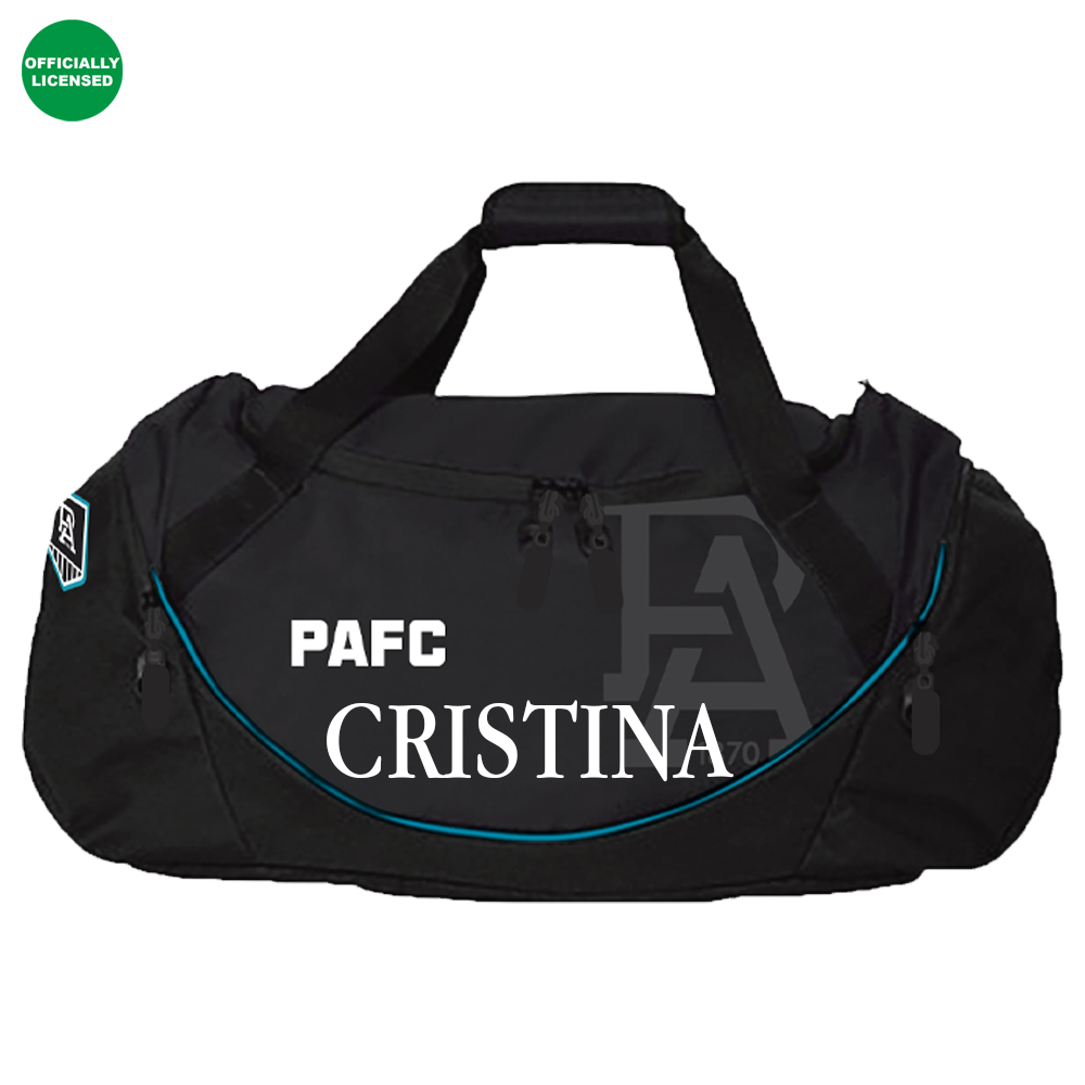 Personalised Port Adelaide Power Official AFL Sports Bag