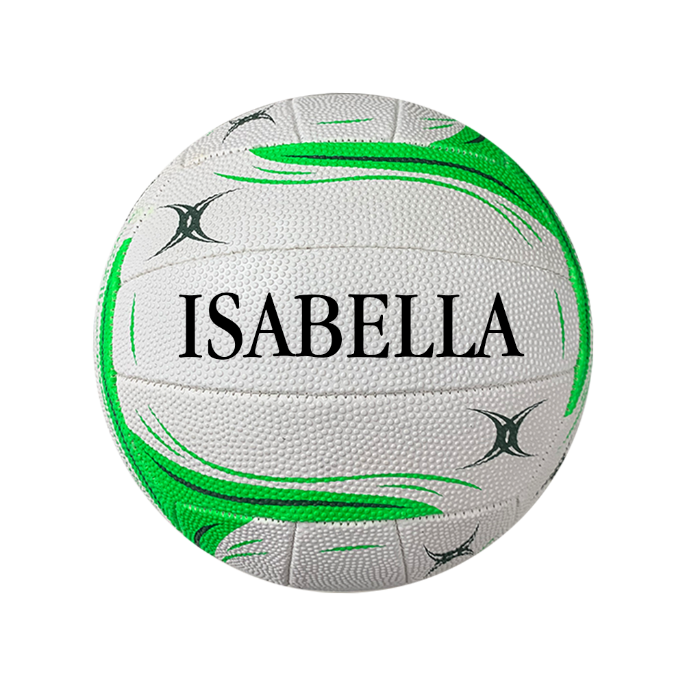 Personalised Gilbert Regen Recycled Netball (SIZE 5)