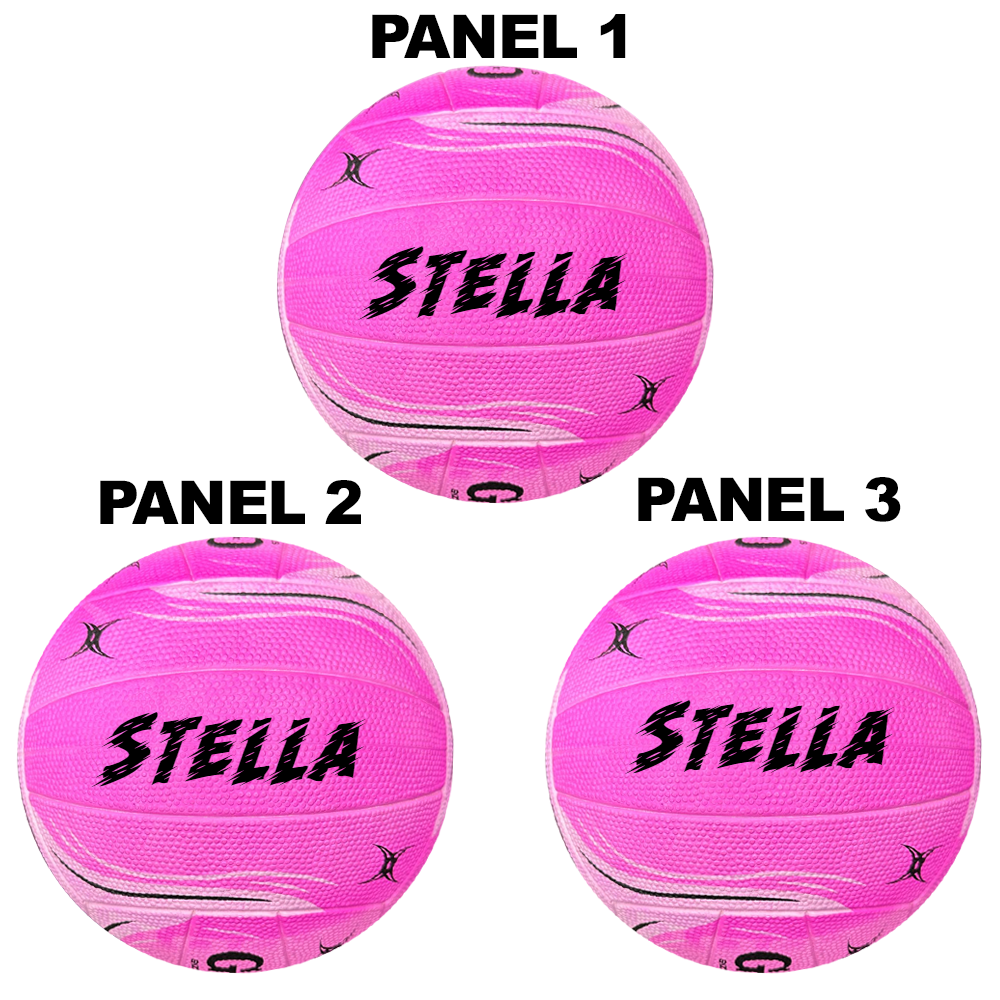 Personalised Netball Gift Pack (Size 5)