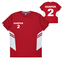Load image into Gallery viewer, Personalised Red and White Training Jersey - Kids
