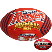 Load image into Gallery viewer, Personalised 2026 Premiership Sydney Roosters NRL Ball (Size 5) - 3 Day Dispatch
