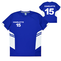 Load image into Gallery viewer, Personalised Royal Blue and White Training Jersey - Kids
