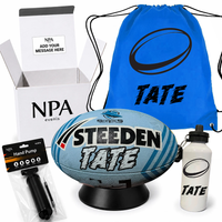 Load image into Gallery viewer, Personalised Official Cronulla Sharks NRL Gift Pack (Mini 11inch or Size 5)
