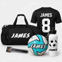 Load image into Gallery viewer, Personalised Ultimate Soccer Pack (Deploy Blue Ball)
