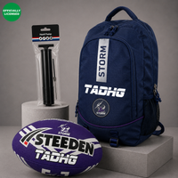 Load image into Gallery viewer, Personalised Official NRL Melbourne Storm Player Pack
