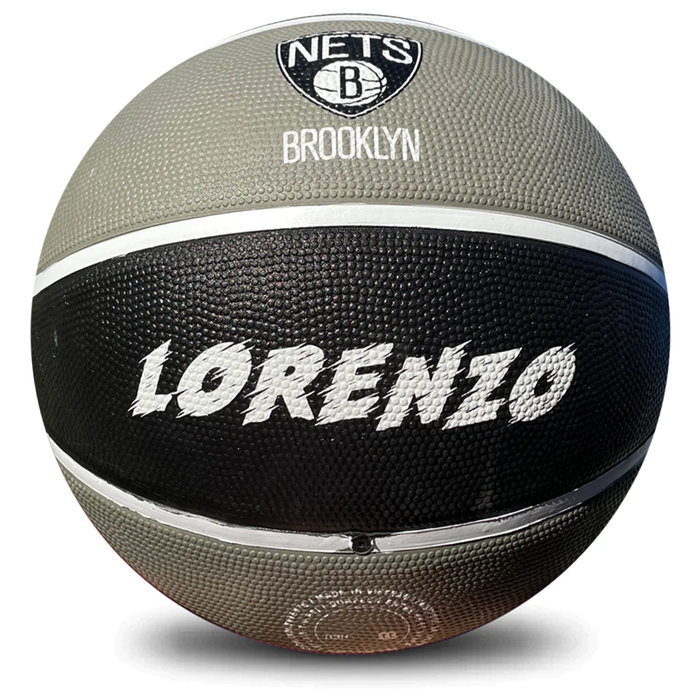 Personalised NBA Official Brooklyn Nets Team Basketball (Size 7)