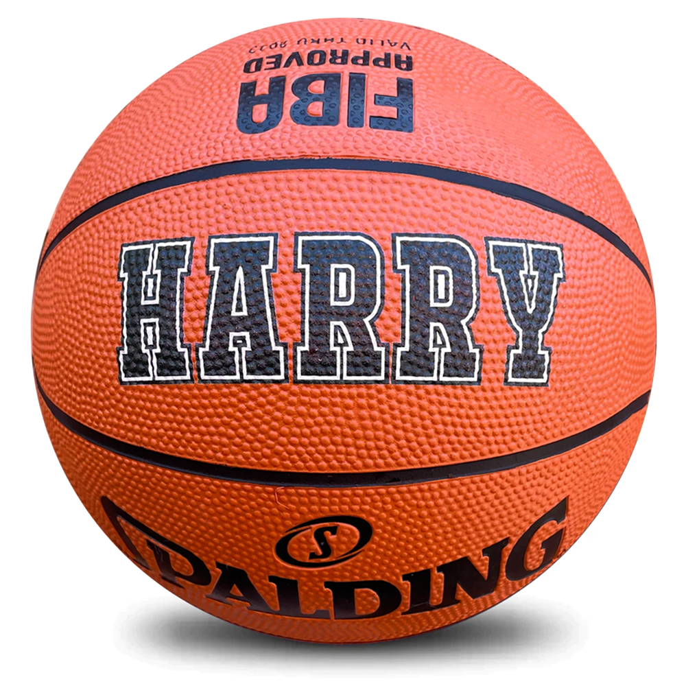 Personalised Spalding Rubber Basketball (Size 5, 6 & 7) TF-150