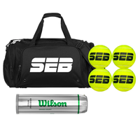Load image into Gallery viewer, Personalised Tennis Starter Pack (Wilson Tennis Balls)
