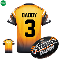 Load image into Gallery viewer, Personalised Wests Tigers Supporter Bundle (Official Jersey + Ball Pack)
