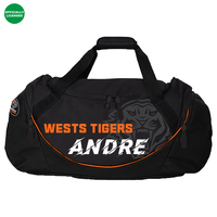 Load image into Gallery viewer, Personalised Wests Tigers Official NRL Sports Bag
