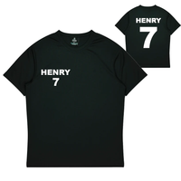 Load image into Gallery viewer, Personalised Black Training Jersey - Kids
