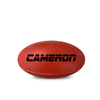 Load image into Gallery viewer, Personalised Sherrin AFL Red Mini Football (Mini Size)
