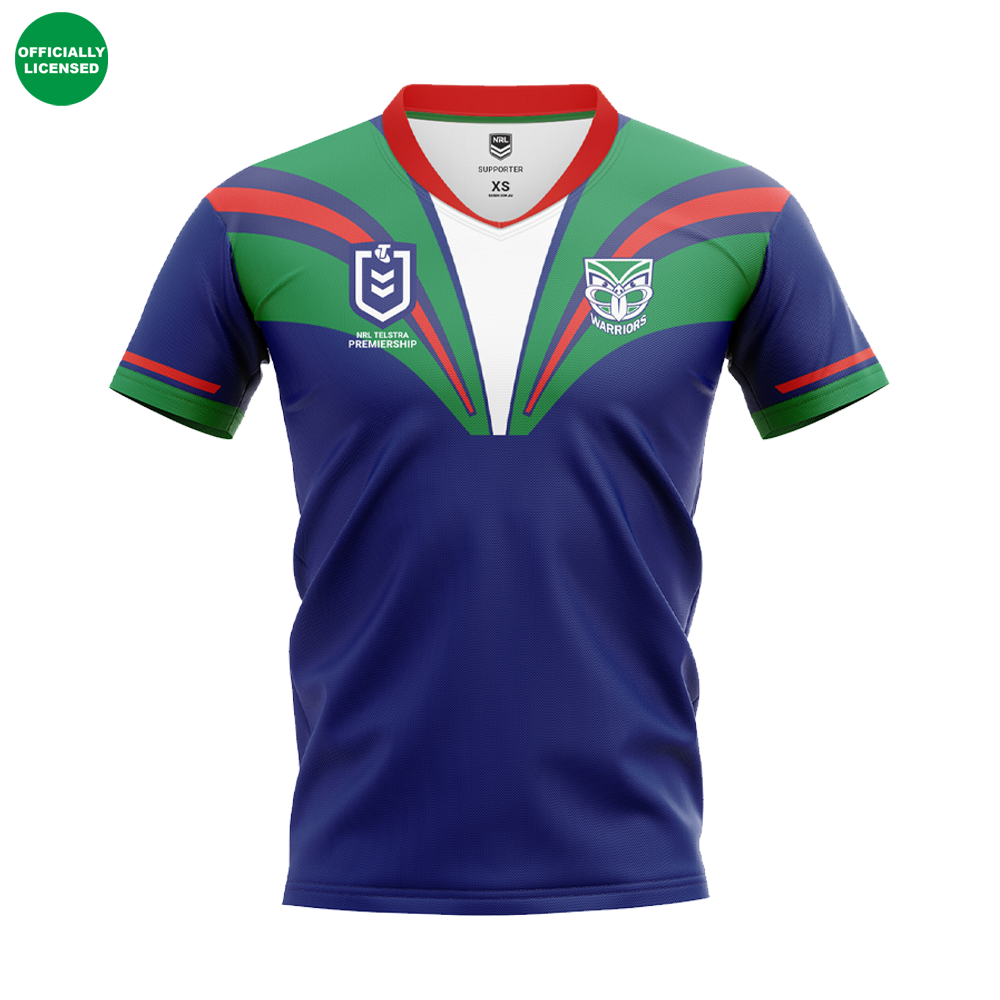Personalised New Zealand Warriors NRL Jersey | NPA Events