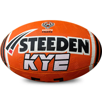 Load image into Gallery viewer, Personalised Limited Edition Wests Tigers Official NRL Ball (Size 5)
