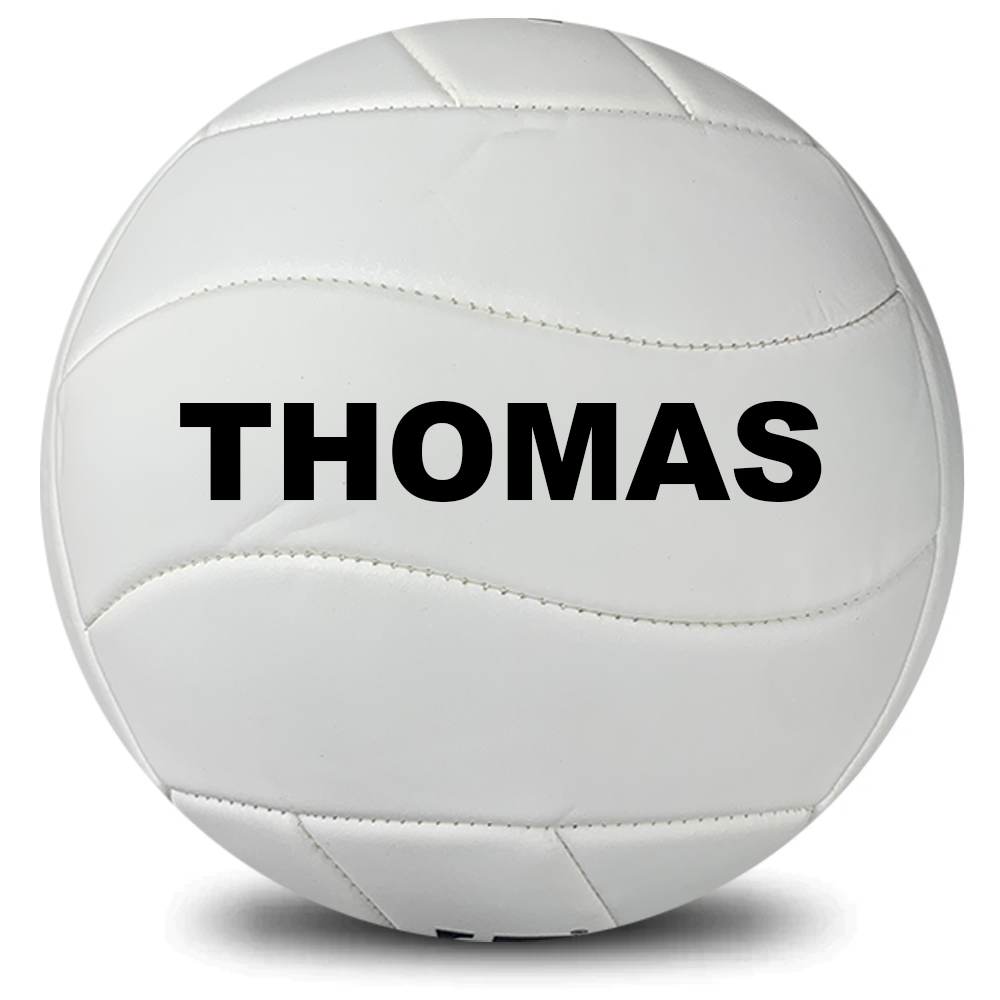 Personalised Spalding White Volleyball (Size 5)