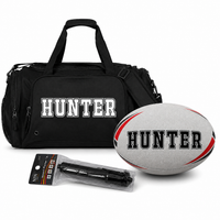 Load image into Gallery viewer, Personalised Rugby League Starter Pack (Steeden White/Red Size 5)
