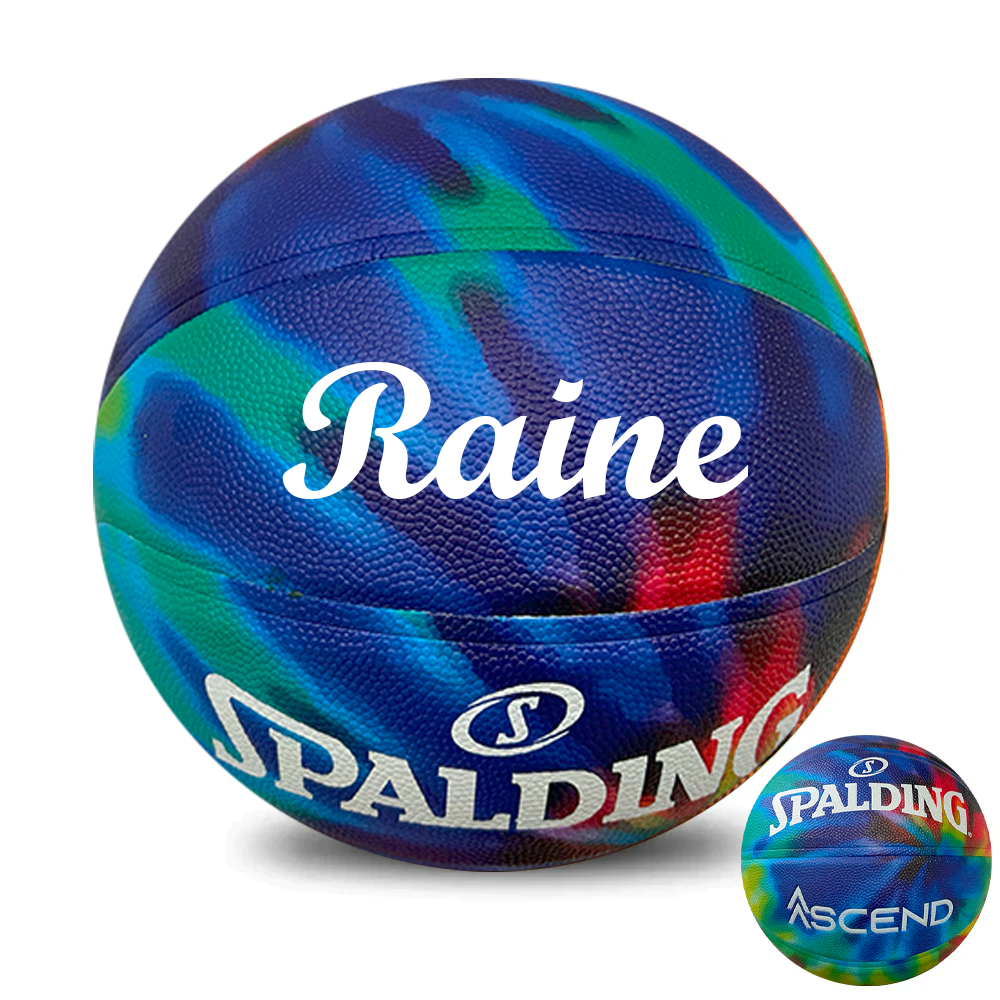 Personalised Spalding Ascend Composite leather Basketball (Size 7)