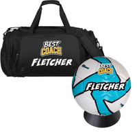 Load image into Gallery viewer, Personalised Best Coach Soccer Gift Pack (Deploy Blue)
