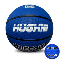 Load image into Gallery viewer, Personalised Buffalo Rubber Blue Basketball (Size 5)
