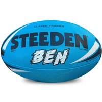 Load image into Gallery viewer, Personalised Blue Steeden Rugby League (Size 5)
