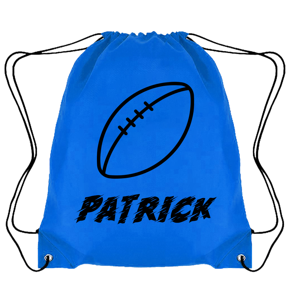 Personalised AFL Drawstring Bag