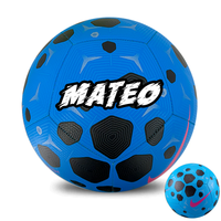 Load image into Gallery viewer, Personalised Blue Nike Pitch Ball (Size 4, 5)
