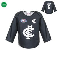 Load image into Gallery viewer, Personalised Carlton Blues AFL Toddler Guernsey
