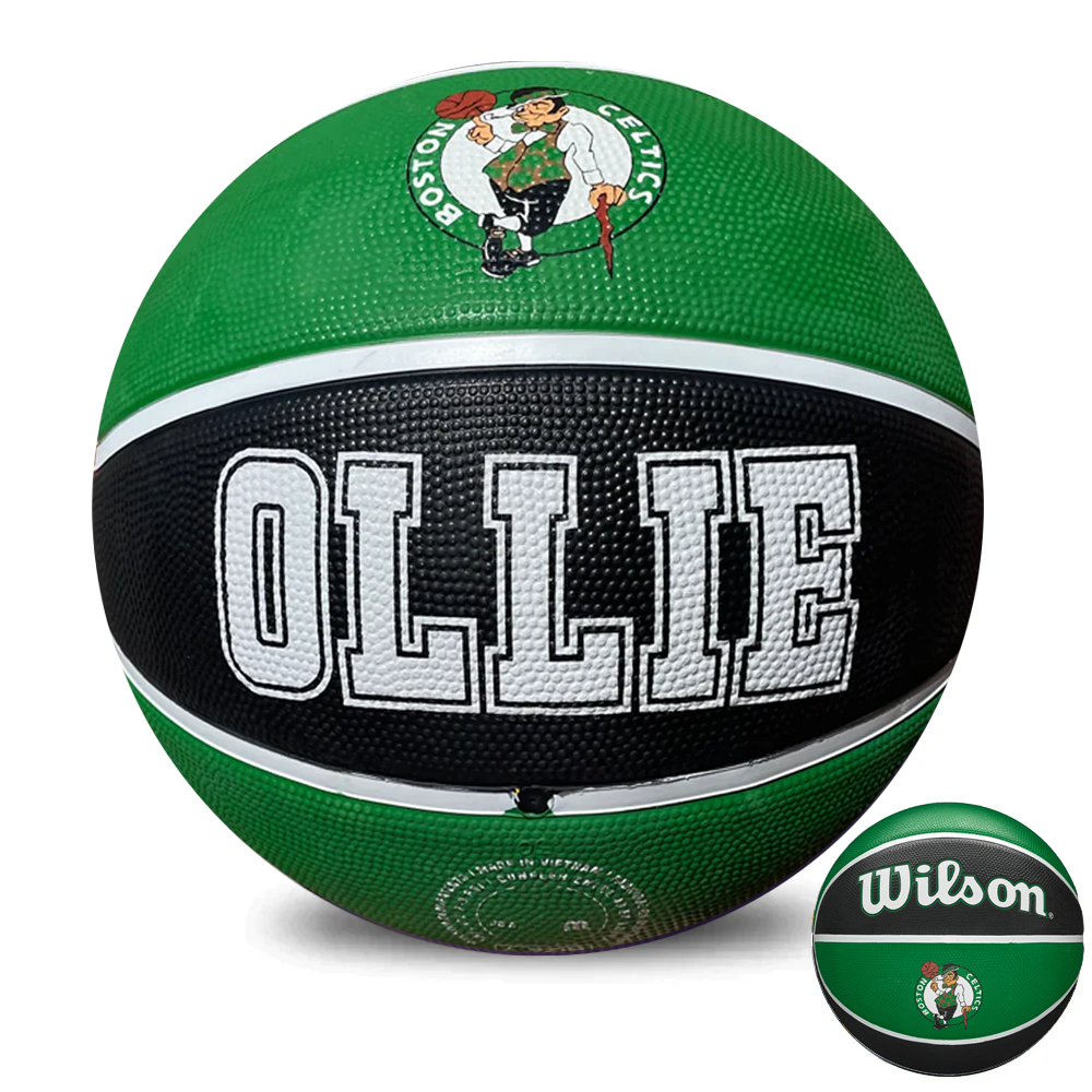 Personalised NBA Official Boston Celtics Team Basketball (Size 7)