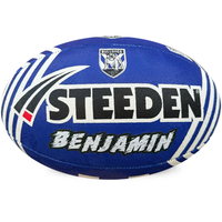 Load image into Gallery viewer, Personalised Canterbury Bulldogs Official NRL Ball (Size 5)
