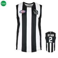 Load image into Gallery viewer, Personalised Collingwood Magpies AFL Guernsey
