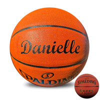 Load image into Gallery viewer, Personalised Spalding TF-500 Composite Leather Basketball (Size 5, 6, 7)
