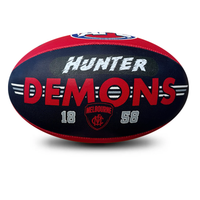 Load image into Gallery viewer, Personalised AFL Official Melbourne FC Demons Club Football (Size 5)

