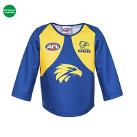 Load image into Gallery viewer, Personalised West Coast Eagles AFL Toddler Guernsey
