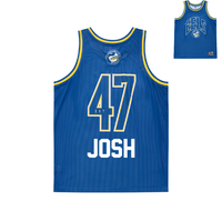 Load image into Gallery viewer, Personalised NRL Parramatta Eels Basketball Singlet
