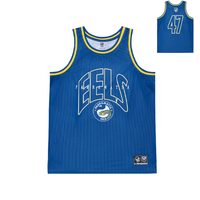 Load image into Gallery viewer, Personalised NRL Parramatta Eels Basketball Singlet
