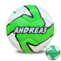 Load image into Gallery viewer, Personalised Deploy Green Soccer Ball (Size 3, 4, 5)
