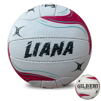 Load image into Gallery viewer, Personalised Gilbert 2025 Gripsure Match Netball (SIZE 5) - 7 Day Dispatch
