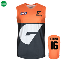 Load image into Gallery viewer, Personalised GWS Giants AFL Guernsey
