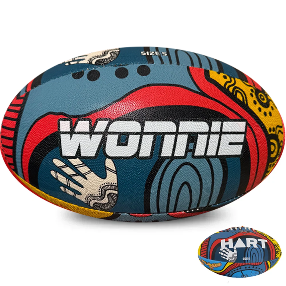 Personalised Hart AFL Indigenous Football (SIZE 5)