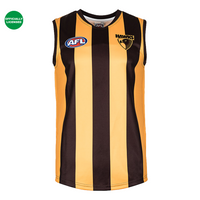 Load image into Gallery viewer, Personalised Hawthorn Hawks AFL Guernsey
