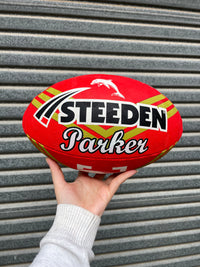 Load image into Gallery viewer, Personalised Dolphins Official NRL Ball (Size 5)
