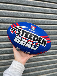 Load image into Gallery viewer, Personalised Newcastle Knights Official NRL Ball (Size 5)
