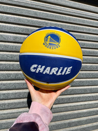 Load image into Gallery viewer, Personalised NBA Official Golden State Warriors Team Basketball (Size 7)
