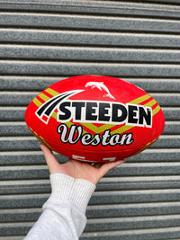 Load image into Gallery viewer, Personalised Dolphins Official NRL Ball (Size 5)
