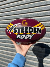 Brisbane Broncos 2022 NRL Size 5 Team Replica Ball